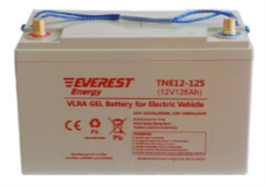 Everest TNE 12-125 (12В, 106Ач) - тяговый гелевый аккумулятор TNE 12-125 - фото 4662