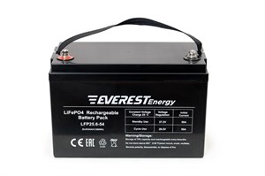 Everest Energy 24V54А - литиевый тяговый аккумулятор Everest Energy 24V54А - фото 4762