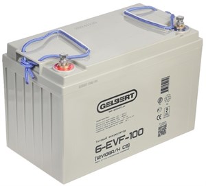 Gelbert 6-EVF-100 - тяговый аккумулятор (12V105A/H C5) 025374 - фото 6327