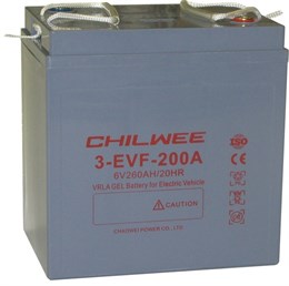 Chilwee 3-EVF-200A - Тяговый аккумулятор, GEL 3-EVF-200A