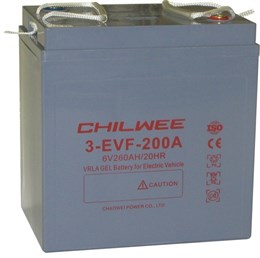 Chilwee 3-EVF-180A - Тяговый аккумулятор, GEL 3-EVF-180A