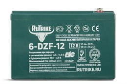 RuTrike 6-DZF-12 - тяговый аккумулятор 022833